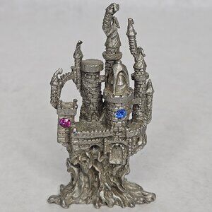 1993 CCI Pewter Comstock Castle Figurine Statue 